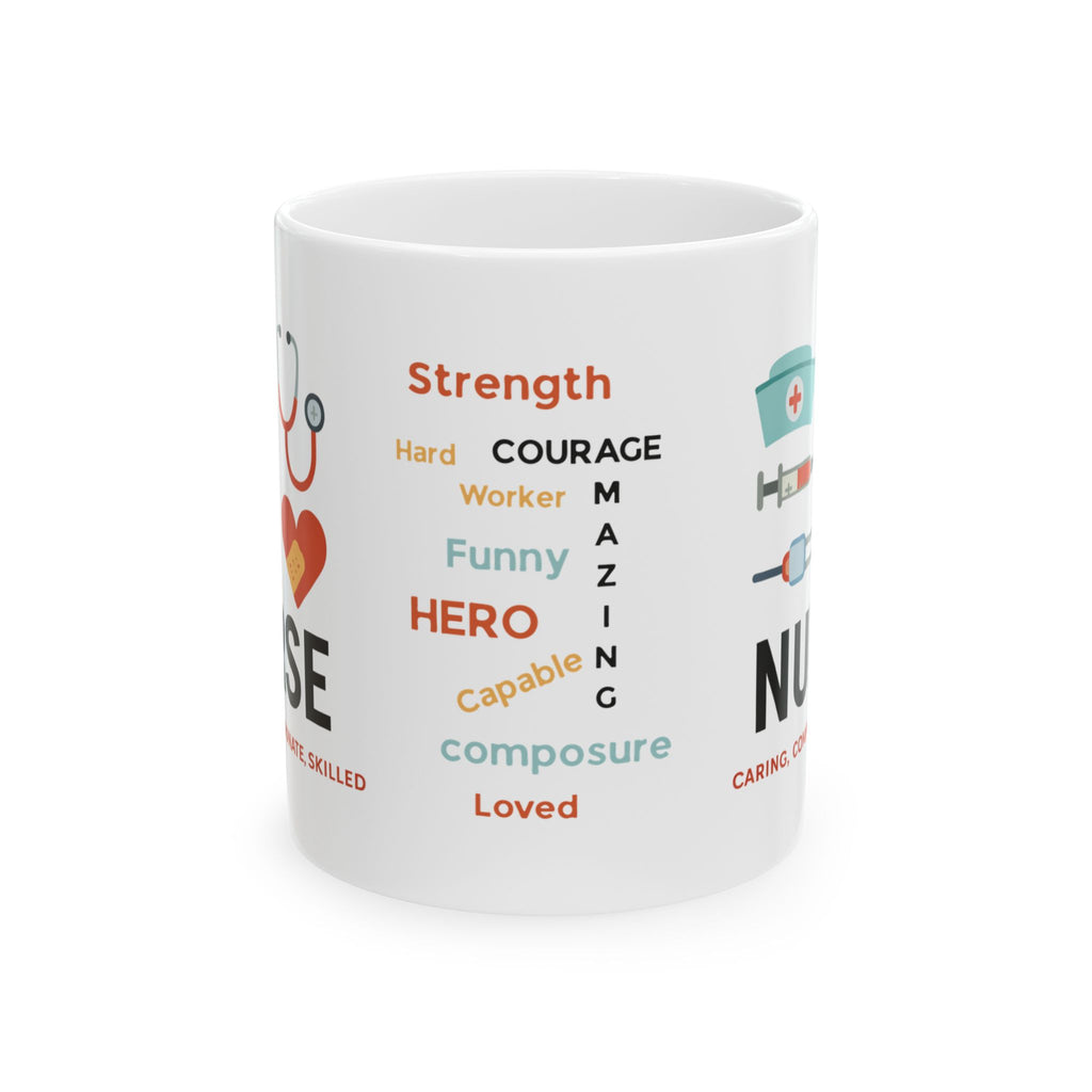 Love Nurses Ceramic Mug, (11oz, 15oz)
