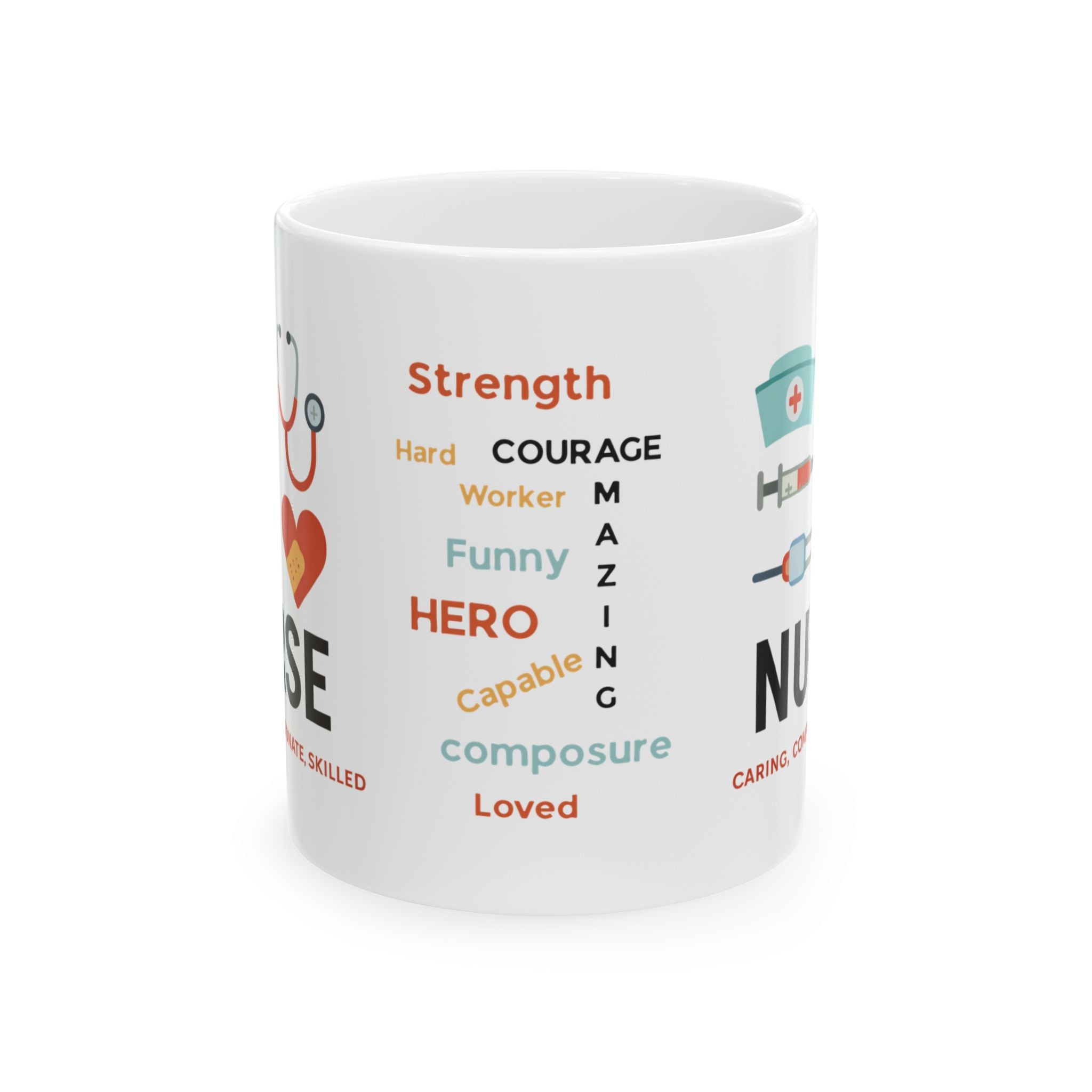 Love Nurses Ceramic Mug, (11oz, 15oz)