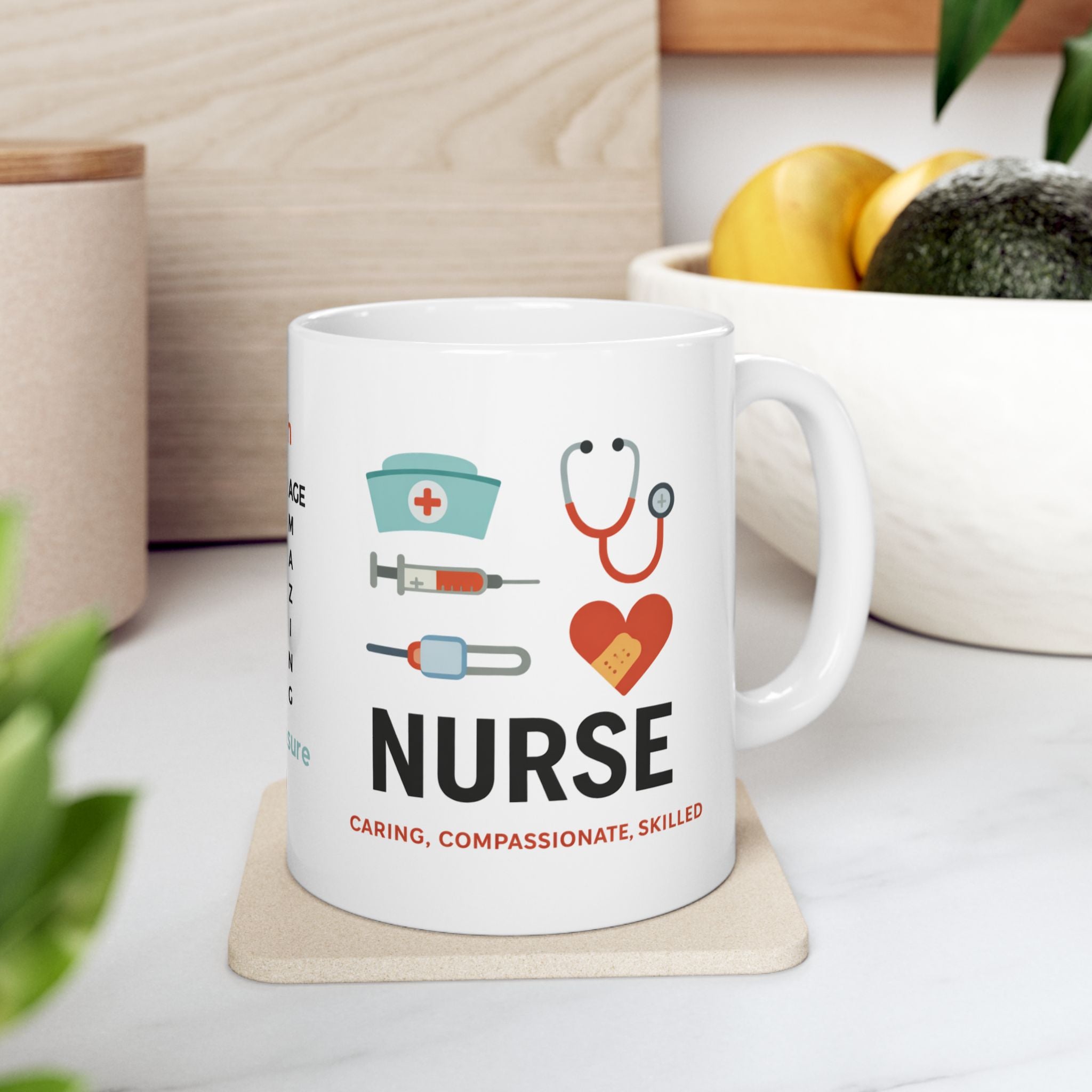 Love Nurses Ceramic Mug, (11oz, 15oz)