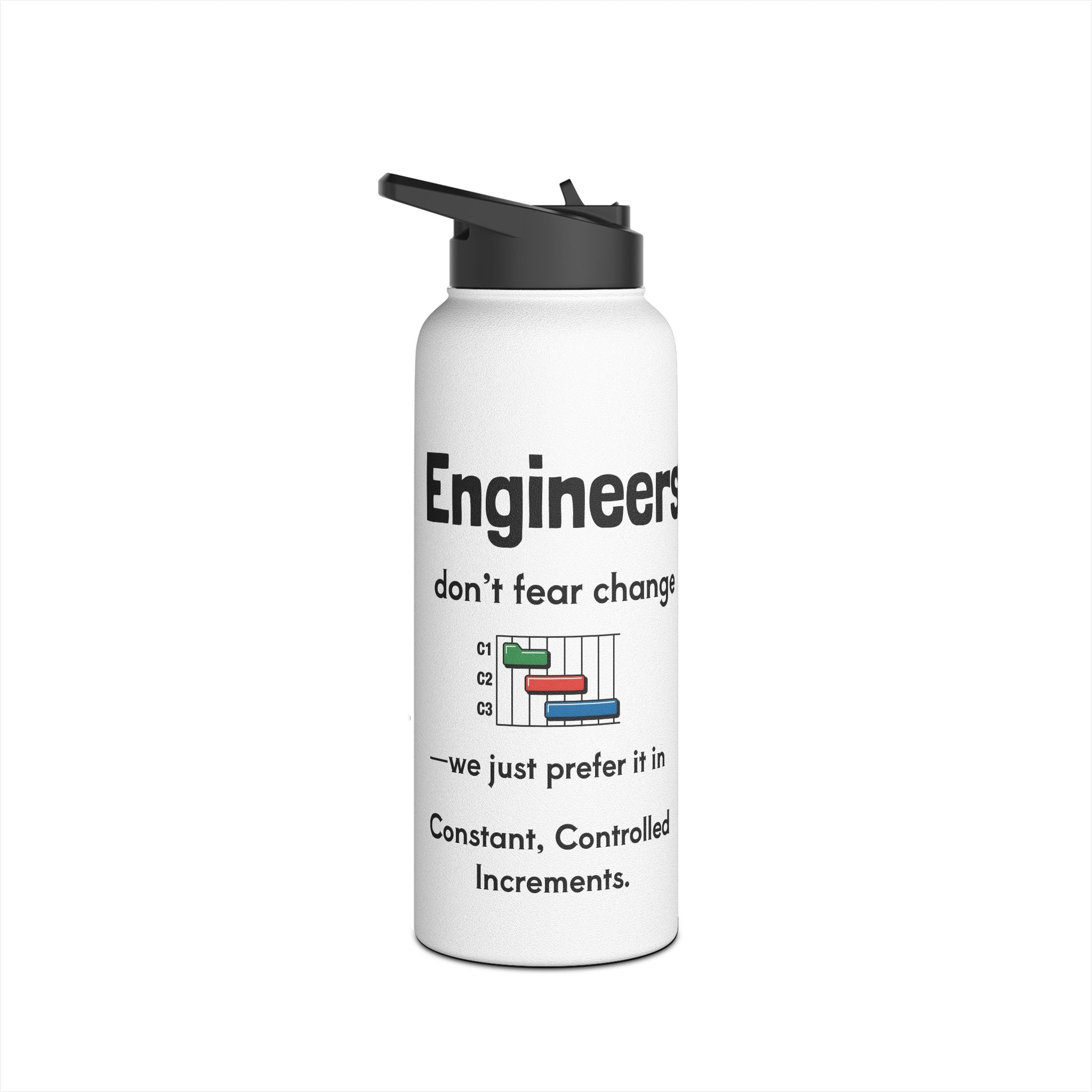 Engineers and Constants Stainless Steel Water Bottle