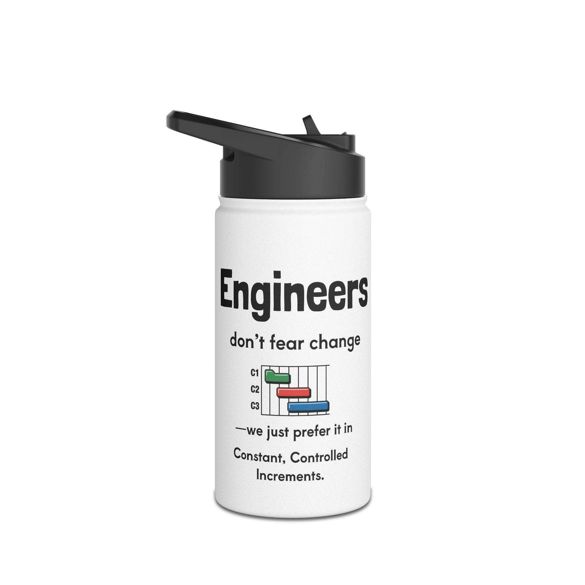 Engineers and Constants Stainless Steel Water Bottle