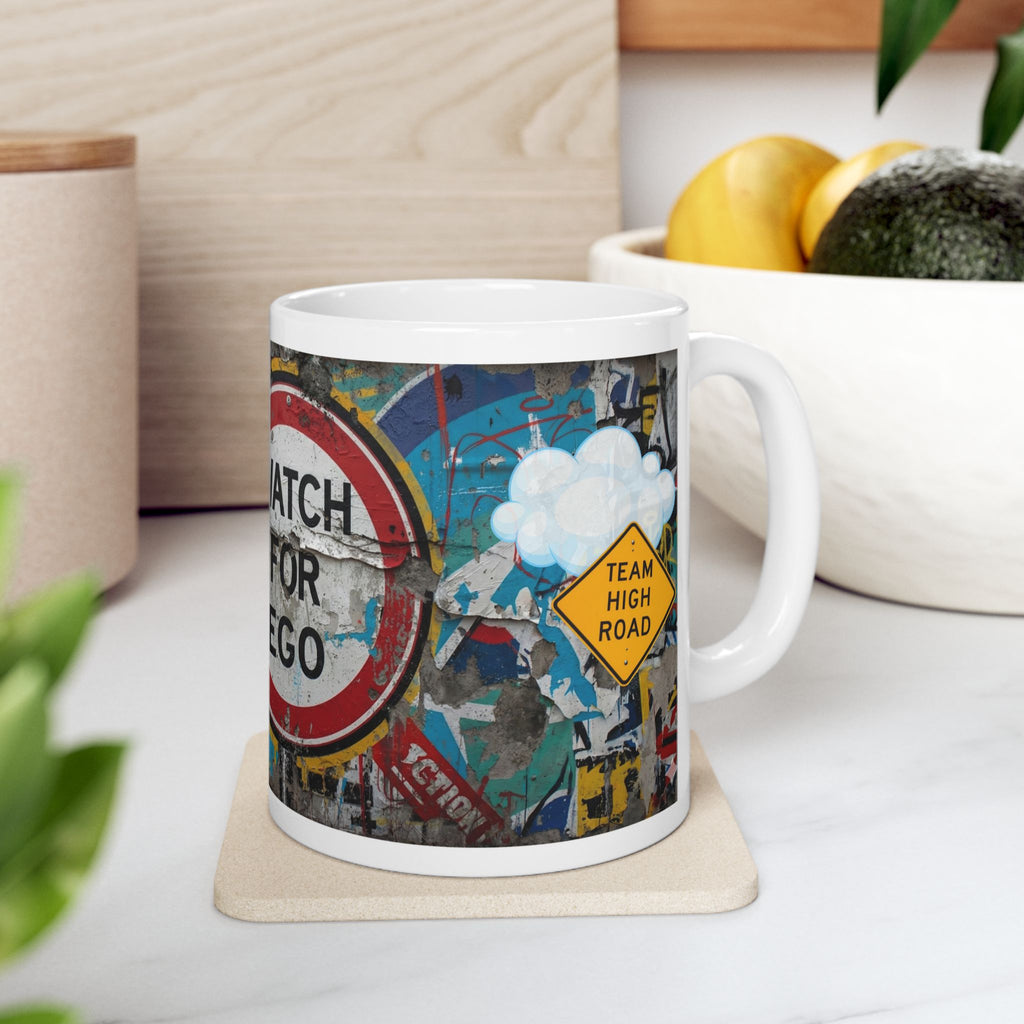 High Road Ceramic Mug, (11oz, 15oz)