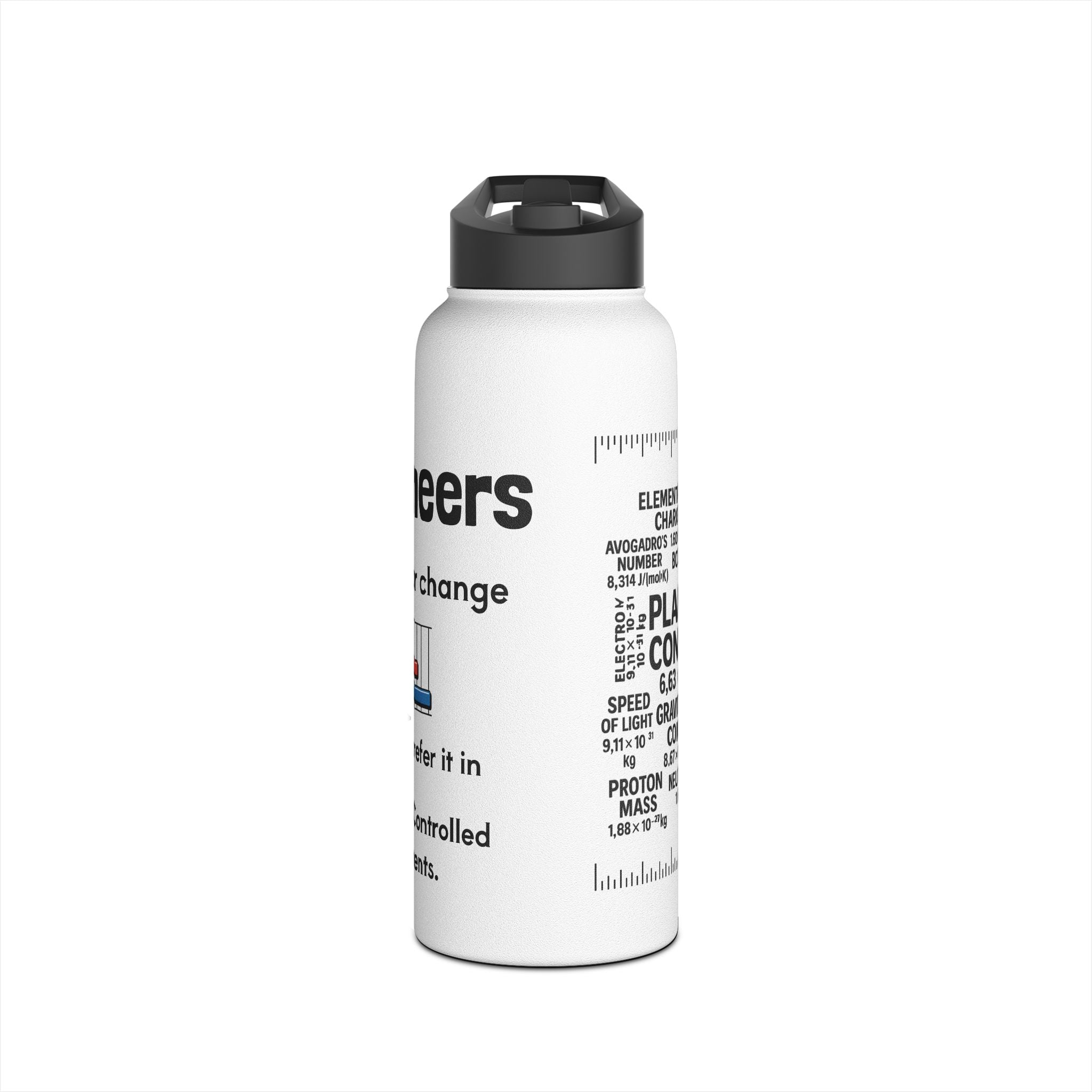 Engineers and Constants Stainless Steel Water Bottle
