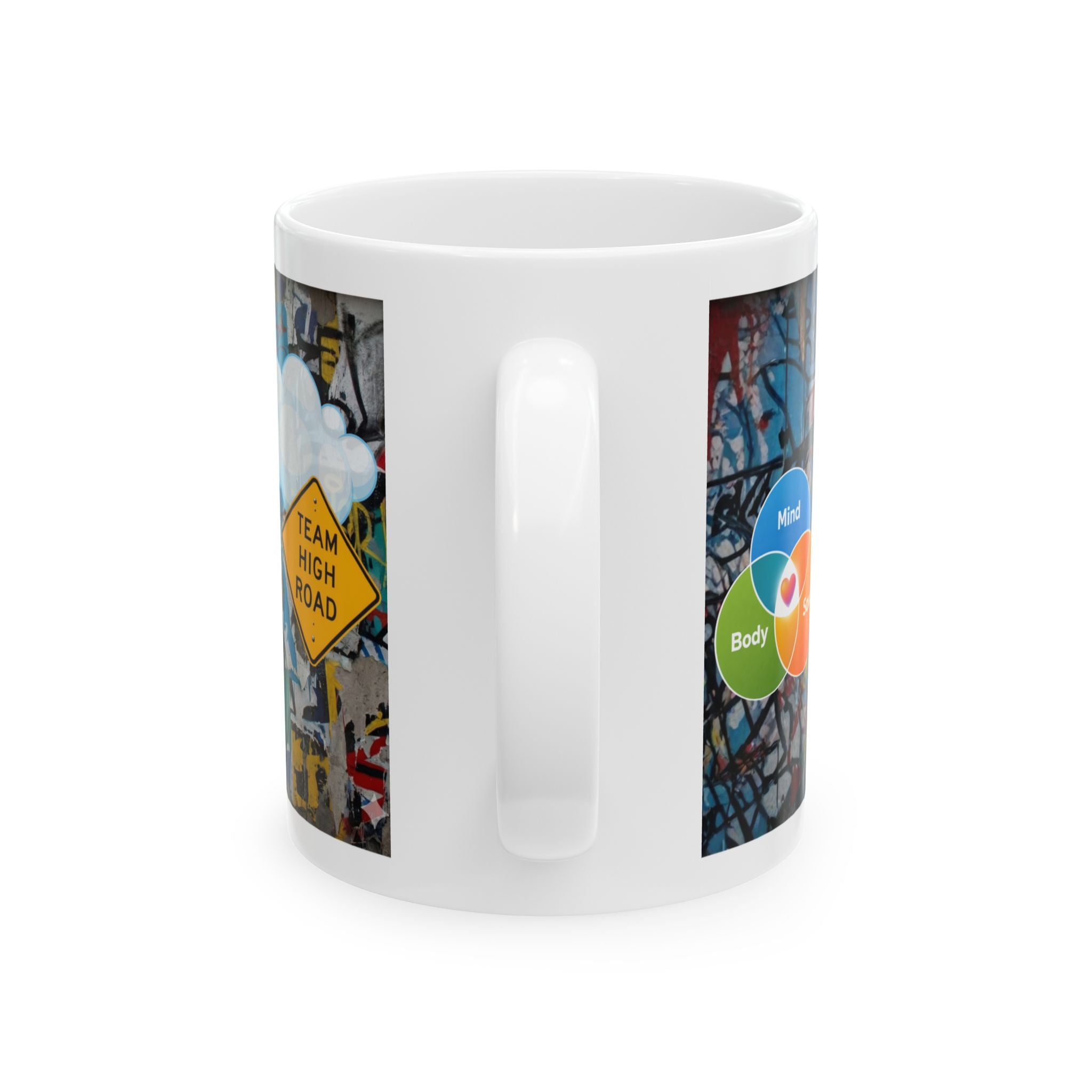 High Road Ceramic Mug, (11oz, 15oz)