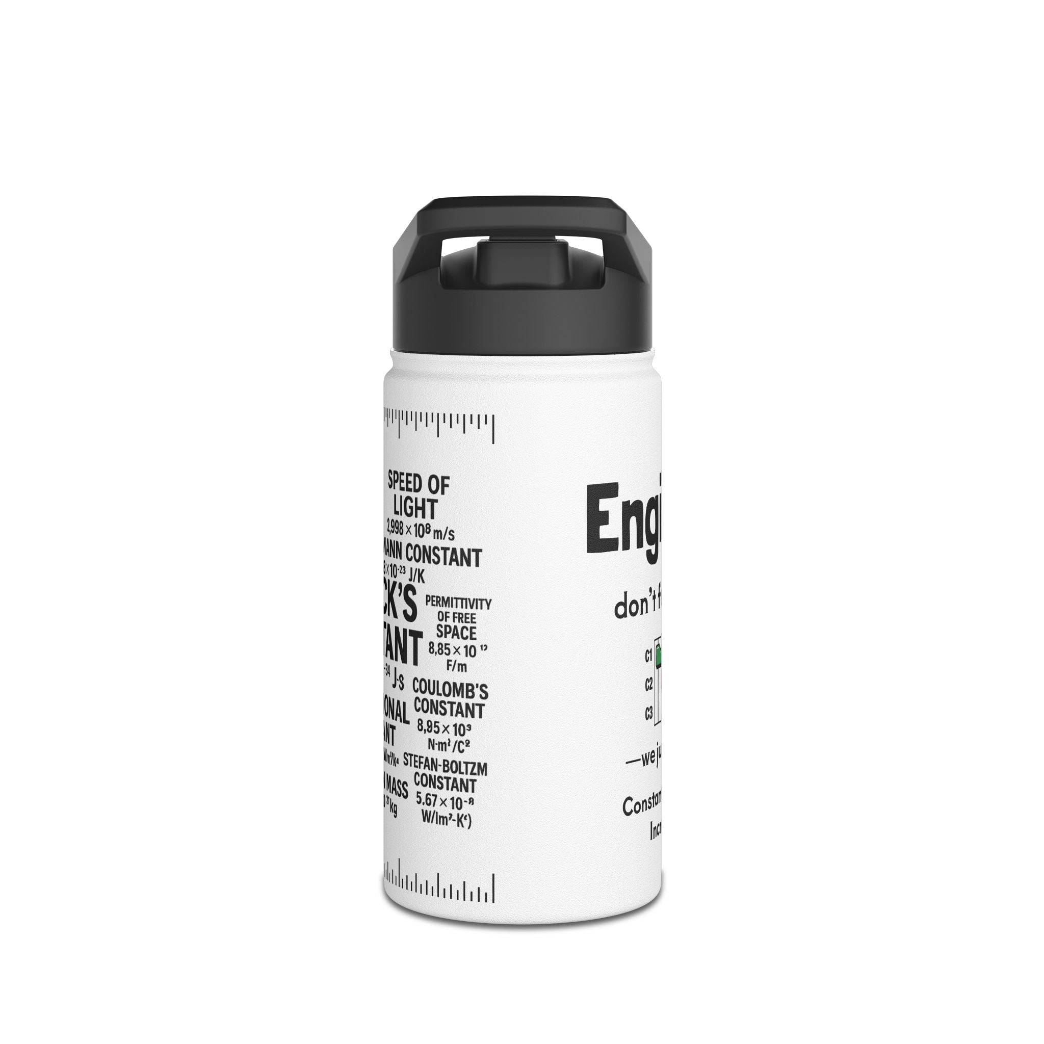 Engineers and Constants Stainless Steel Water Bottle