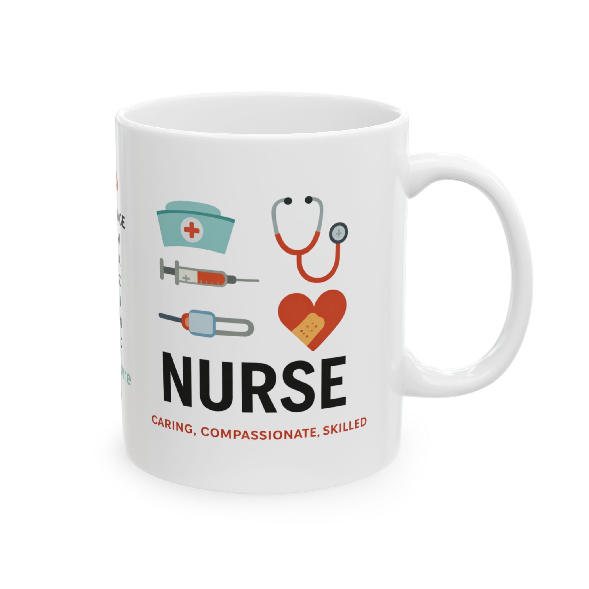 Love Nurses Ceramic Mug, (11oz, 15oz)