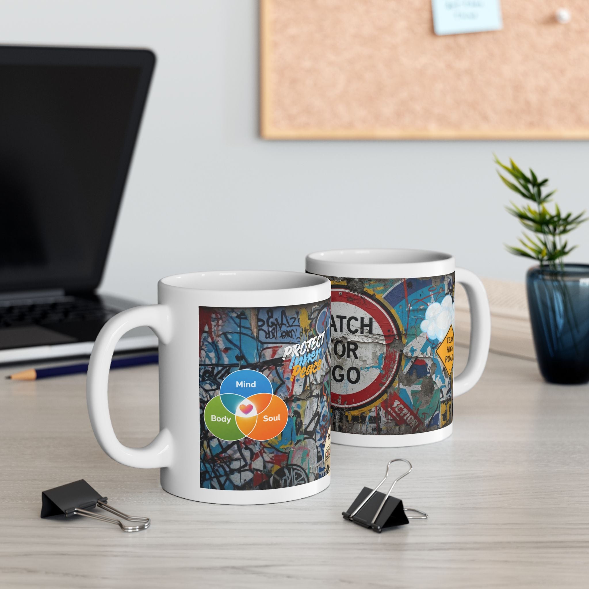 High Road Ceramic Mug, (11oz, 15oz)