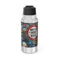 32oz Graffiti Gator Tumbler – 'High Road' Insulated Leak-Proof Double Wall Mug Free Shipping