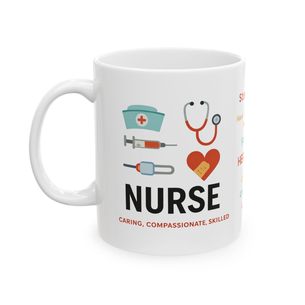 Love Nurses Ceramic Mug, (11oz, 15oz)